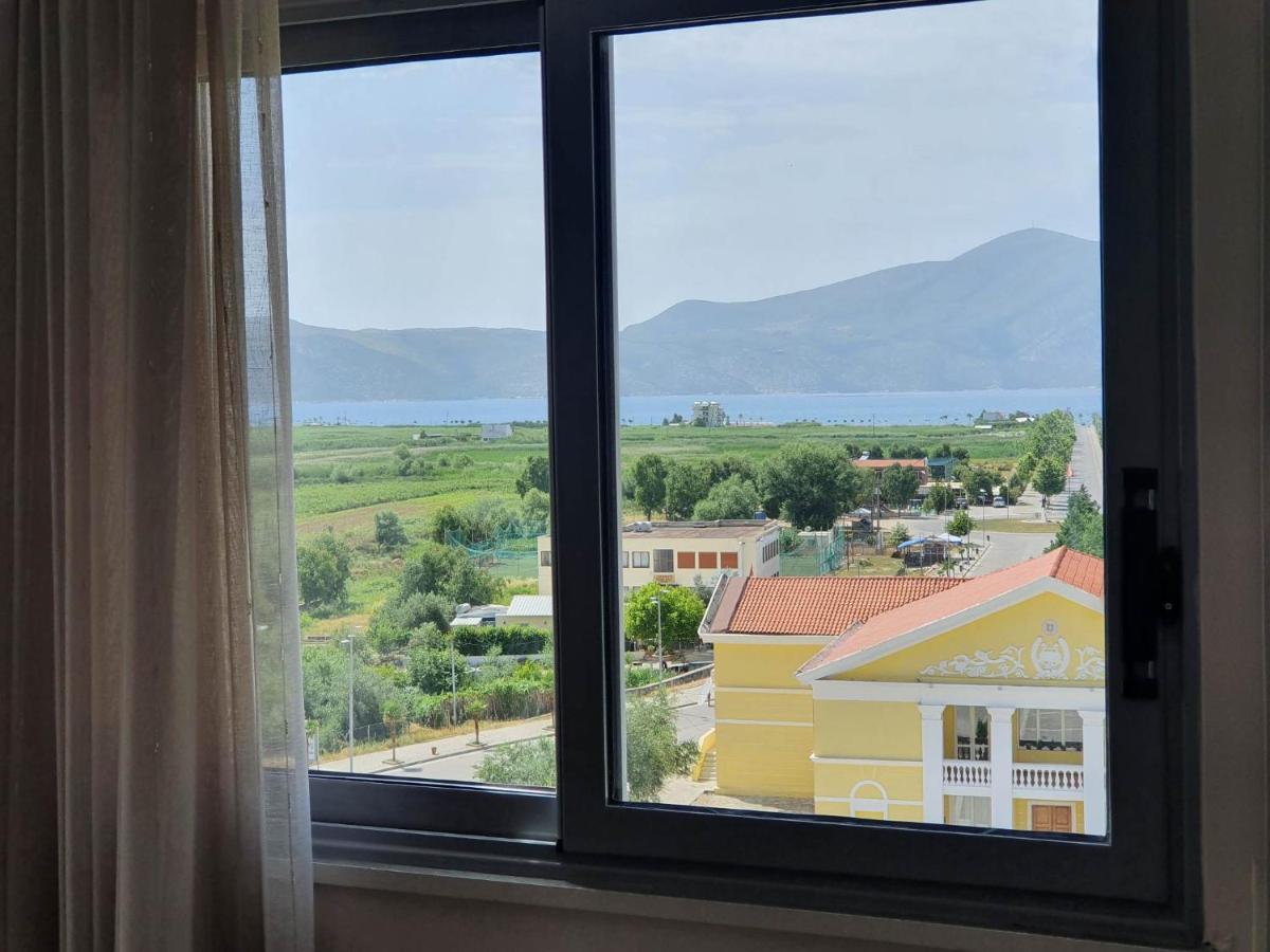 Mountain Meets Sea-Spectacular View In Orikum Apartment Exteriör bild